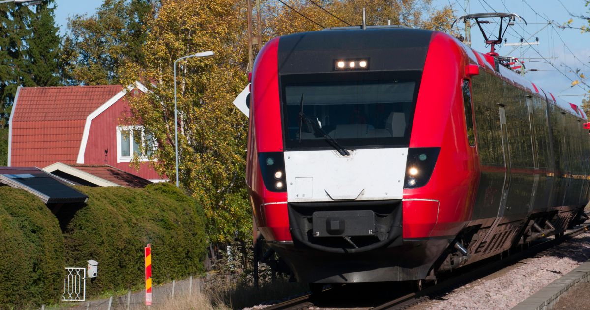 train in canada